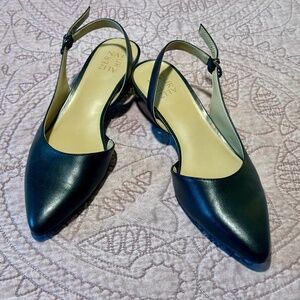Black Naturalizer Banks Slingbacks - 9.5N